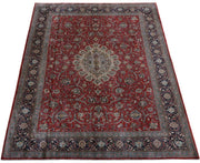 9x13 Authentic Hand-knotted Persian Sarouk Rug - Iran - bestrugplace