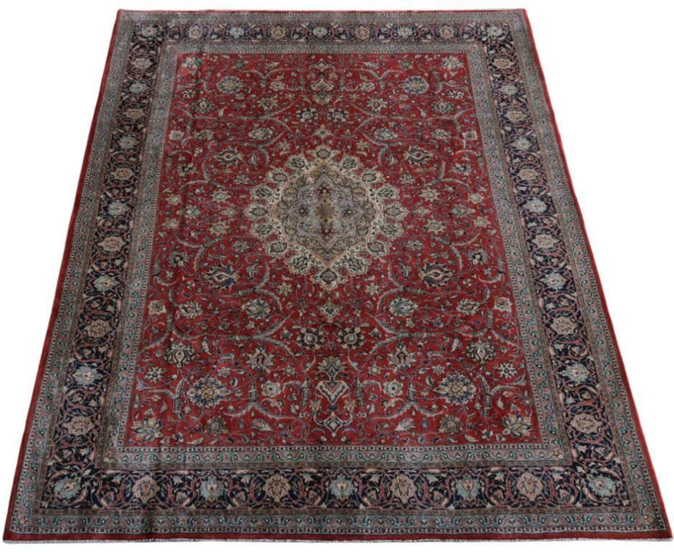 9x13 Authentic Hand-knotted Persian Sarouk Rug - Iran - bestrugplace