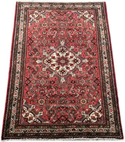 Luxurious 4x5 Authentic Hand-knotted Persian Borchelu Rug - Iran - bestrugplace