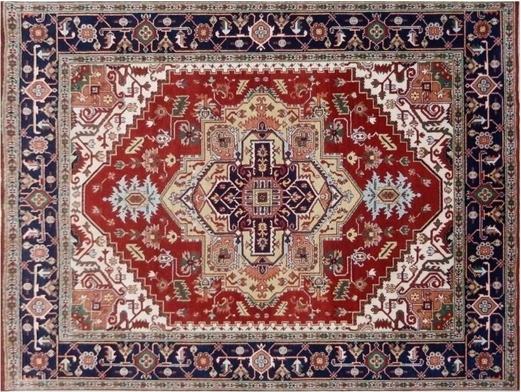 9' x 12' Red Serapi Rug