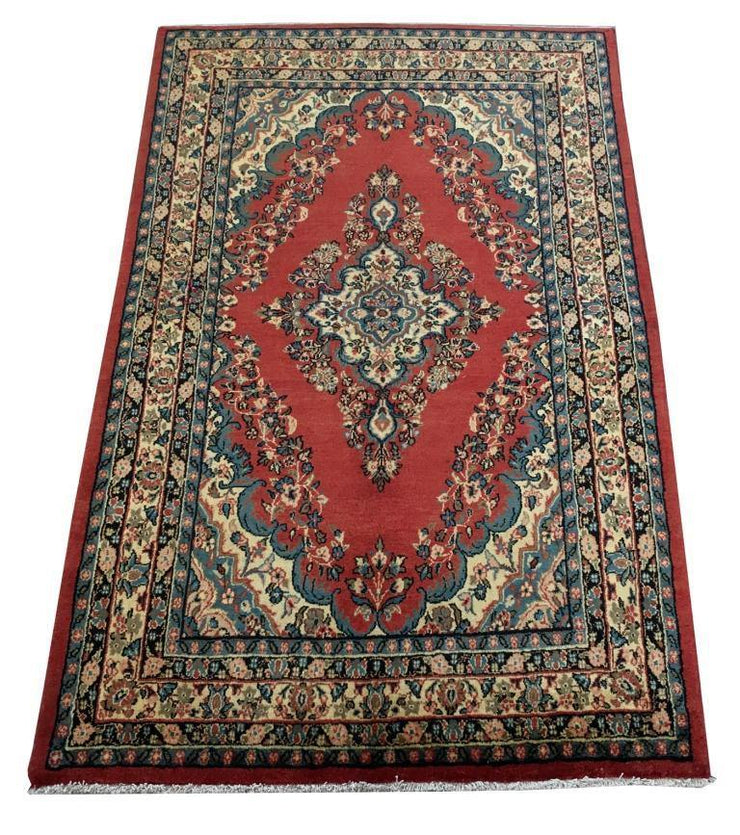 5x8 Authentic Hand-knotted Persian Hamadan Rug - Iran - bestrugplace