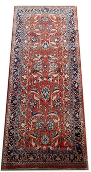 7 feet Runner Persian Sarouk Rug - Iran - bestrugplace