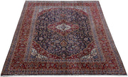 8x12 Authentic Hand-knotted Persian Signed Kashan Rug - Iran - bestrugplace