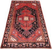 Luxurious 4x7 Authentic Hand-knotted Persian Hamadan Rug - Iran - bestrugplace