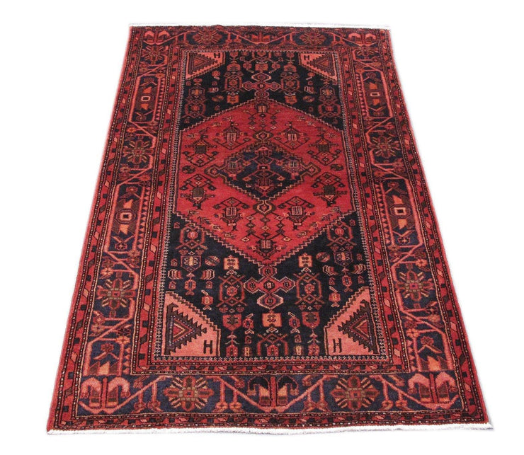 Luxurious 4x7 Authentic Hand-knotted Persian Hamadan Rug - Iran - bestrugplace