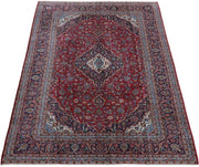 8x12 Authentic Hand-knotted Persian Kashan Rug - Iran - bestrugplace