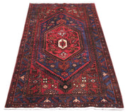 Luxurious 4x7 Authentic Hand-knotted Persian Hamadan Rug - Iran - bestrugplace