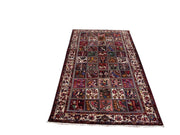 5' x 10' Wine Red Persian Bakhtiari Rug