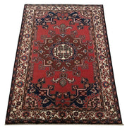 5x6 Authentic Hand-knotted Persian Hamadan Rug - Iran - bestrugplace