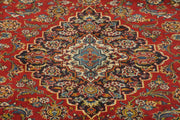 10x19 Antique Persian Kashan RED BLUE WOOL - Rug 78836 - bestrugplace