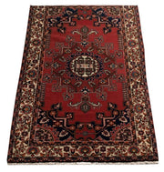 4x6 Authentic Hand-knotted Persian Hamadan Rug - Iran - bestrugplace