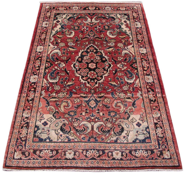 Luxurious 4x7 Authentic Hand-knotted Persian Hamadan Rug - Iran - bestrugplace