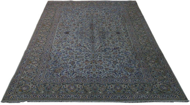 10x13 Authentic Hand-knotted Persian Signed Kashan Rug - Iran - bestrugplace