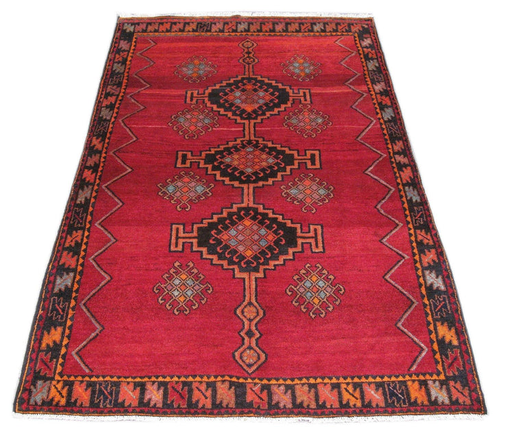 Luxurious 5x8 Authentic Hand-knotted Persian Zanjan Rug - Iran - bestrugplace