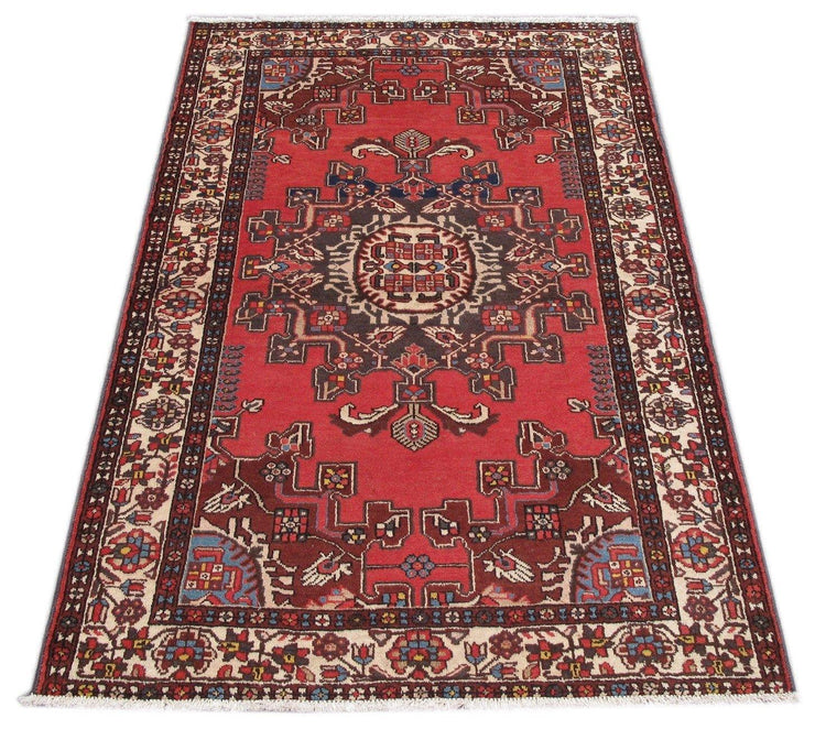 Luxurious 5x8 Authentic Hand-knotted Persian Hamadan Rug - Iran - bestrugplace