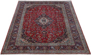 8x11 Authentic Hand-knotted Persian Signed Kashan Rug - Iran - bestrugplace