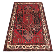 Luxurious 4x7 Authentic Hand-knotted Persian Hamadan Rug - Iran - bestrugplace