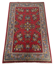 4x7 Authentic Hand-knotted Persian Sarouk Rug - Iran - bestrugplace