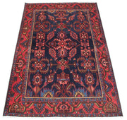 Luxurious 5x7 Authentic Hand-knotted Persian Hamadan Rug - Iran - bestrugplace