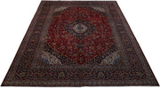 10x13 Authentic Hand-knotted Persian Signed Kashan Rug - Iran - bestrugplace