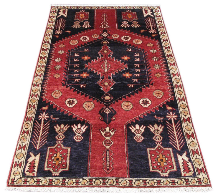 Luxurious 4x7 Authentic Hand-knotted Persian Zanjan Rug - Iran - bestrugplace