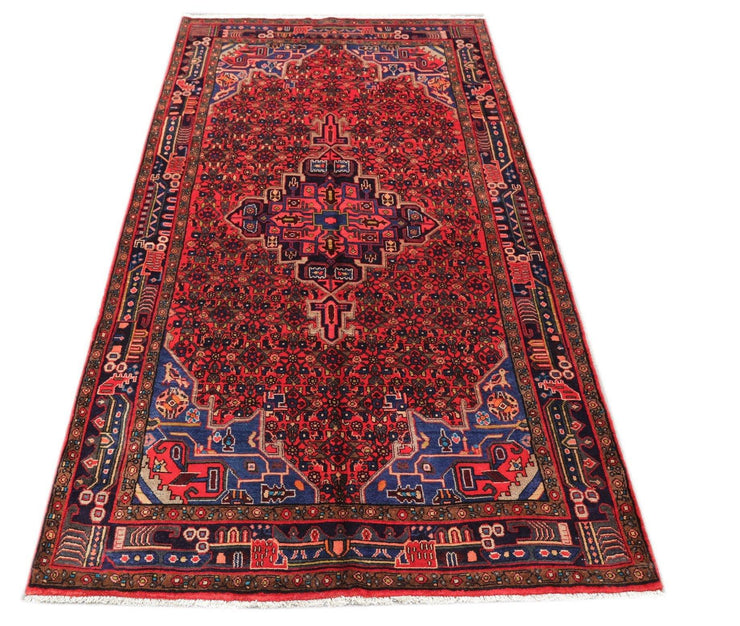 Luxurious 5x9 Authentic Hand-knotted Persian Hamadan Rug - Iran - bestrugplace