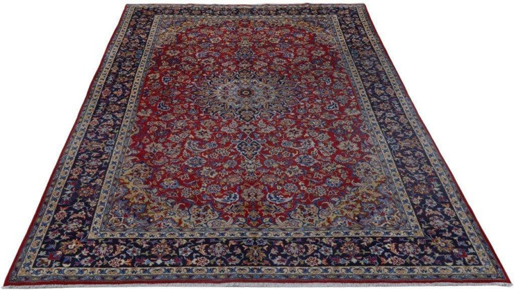 10x14 Authentic Hand-knotted Persian Signed Isfahan Rug - Iran - bestrugplace