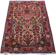 Red 2' x 3' Persian Jozan Rug