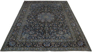 11x14 Authentic Hand-knotted Persian Signed Kashan Rug - Iran - bestrugplace