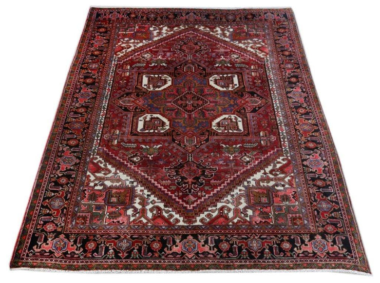 9x11 Authentic Hand-knotted Persian Heriz Rug - Iran - bestrugplace