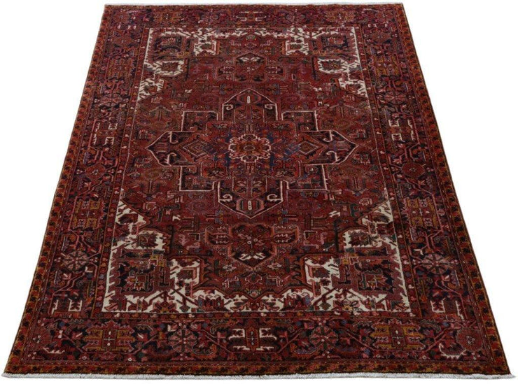 10x13 Authentic Hand-knotted Persian Heriz Rug - Iran - bestrugplace