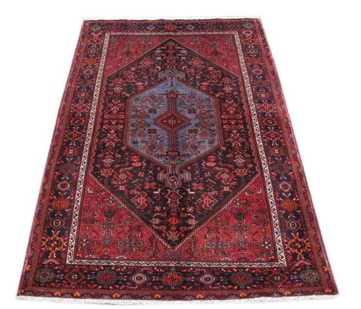 Luxurious 5x7 Authentic Hand-knotted Persian Hamadan Rug - Iran - bestrugplace