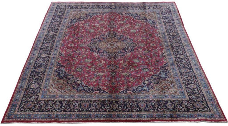 10x13 Authentic Hand-knotted Persian Signed Kashmar Rug - Iran - bestrugplace