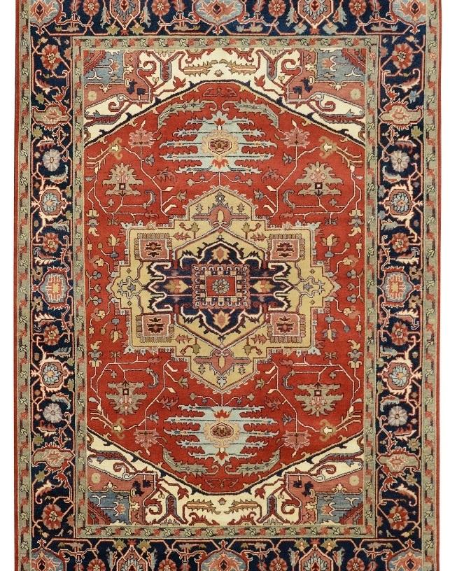 9' x 12' Red Serapi Rug