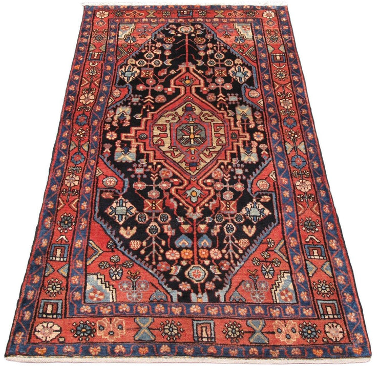 Luxurious 4x7 Authentic Hand-knotted Persian Hamadan Rug - Iran - bestrugplace