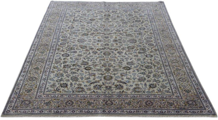 10x14 Authentic Hand-knotted Persian Signed Kashan Rug - Iran - bestrugplace