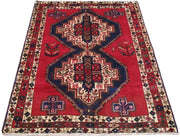 Luxurious 5x6 Authentic Hand-knotted Persian Hamadan Rug - Iran - bestrugplace