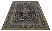 10x14 Authentic Hand-knotted Persian Signed Kashan Rug - Iran - bestrugplace