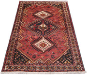 Luxurious 4x6 Authentic Hand-knotted Persian Hamadan Rug - Iran - bestrugplace