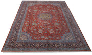 10x13 Authentic Hand-knotted Persian Signed Sarouk Rug - Iran - bestrugplace