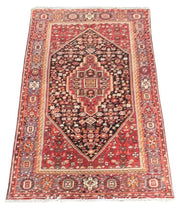 4x7 Authentic Hand-knotted Persian Zanjan Rug - Iran - bestrugplace