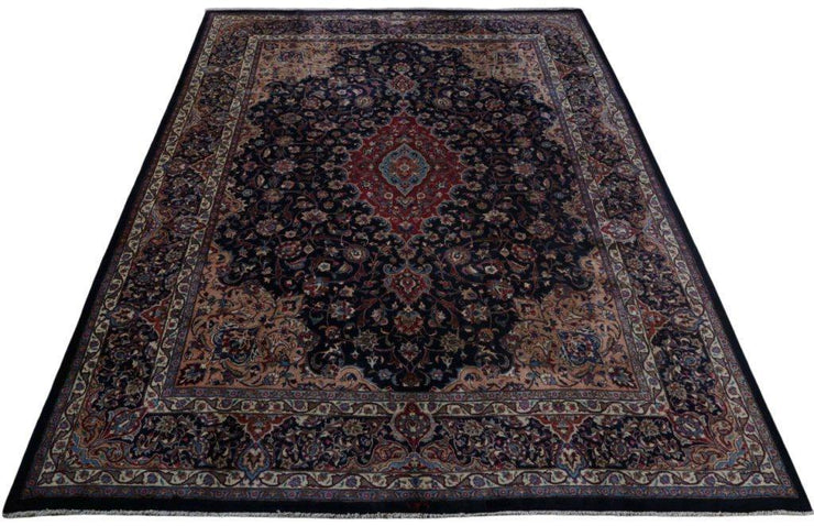 10x13 Authentic Hand-knotted Persian Signed Kashmar Rug - Iran - bestrugplace