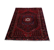 4' x 7' Red Persian Kurd Bijar Rug