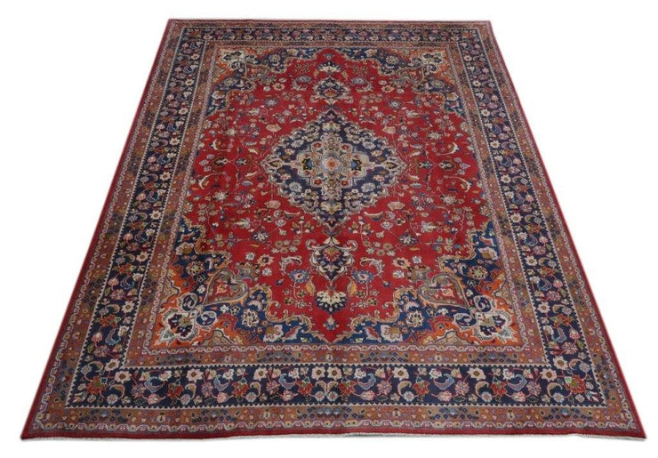 Luxurious 10x13 Authentic Hand-knotted Persian Sabzevar Rug - Iran - bestrugplace