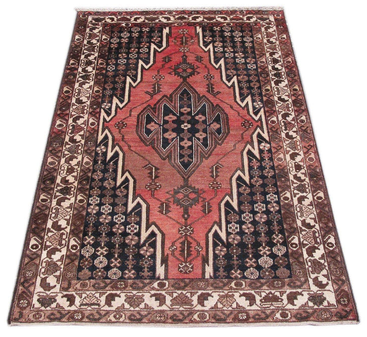 Luxurious 4x6 Authentic Hand-knotted Persian Zanjan Rug - Iran - bestrugplace