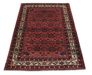 Luxurious 5x7 Authentic Hand-knotted Persian Hamadan Rug - Iran - bestrugplace