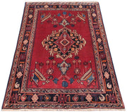 Luxurious 4x6 Authentic Hand-knotted Persian Hamadan Rug - Iran - bestrugplace