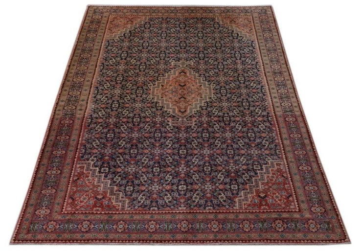 7x11 Authentic Hand-knotted Persian Ardebil Rug - Iran - bestrugplace