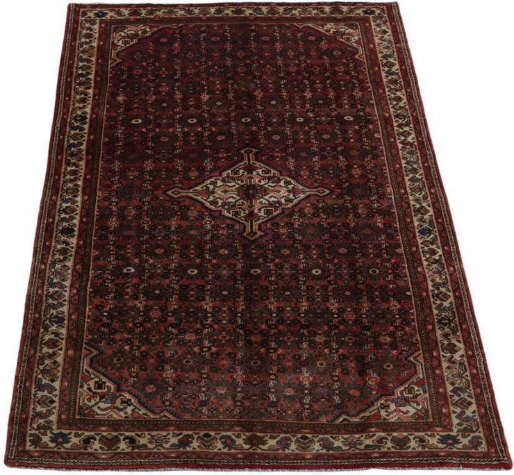 7x10 Authentic Hand-knotted Persian Hamadan Rug - Iran - bestrugplace