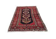 4x8 Authentic Hand Knotted Persian Hamadan Rug - Iran - bestrugplace